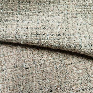 Boucle Fashion Pink design with Dot fabric